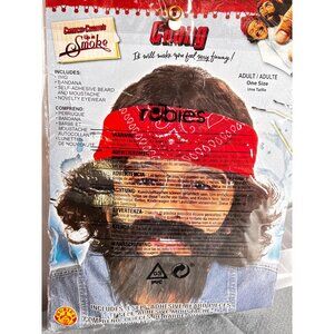 Cheech & Chong Costume Wig & Beard Set For Adults CHONG